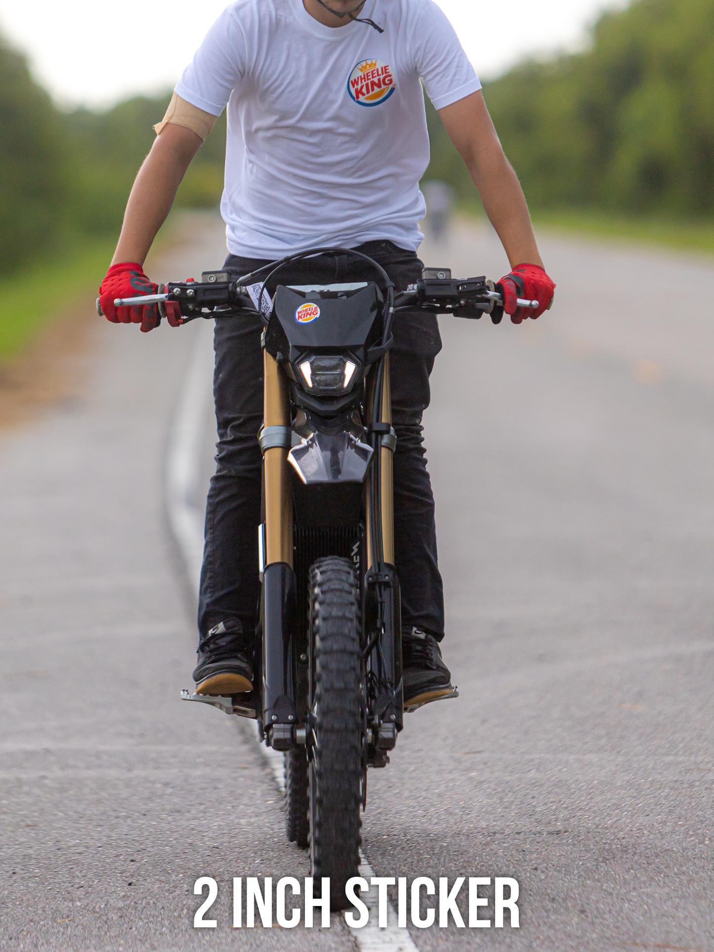 Wheelie King Stickers