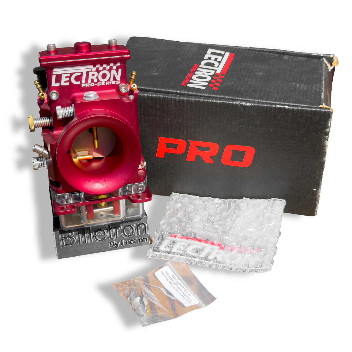 38 Lectron Billetron Pro | Anodized Red