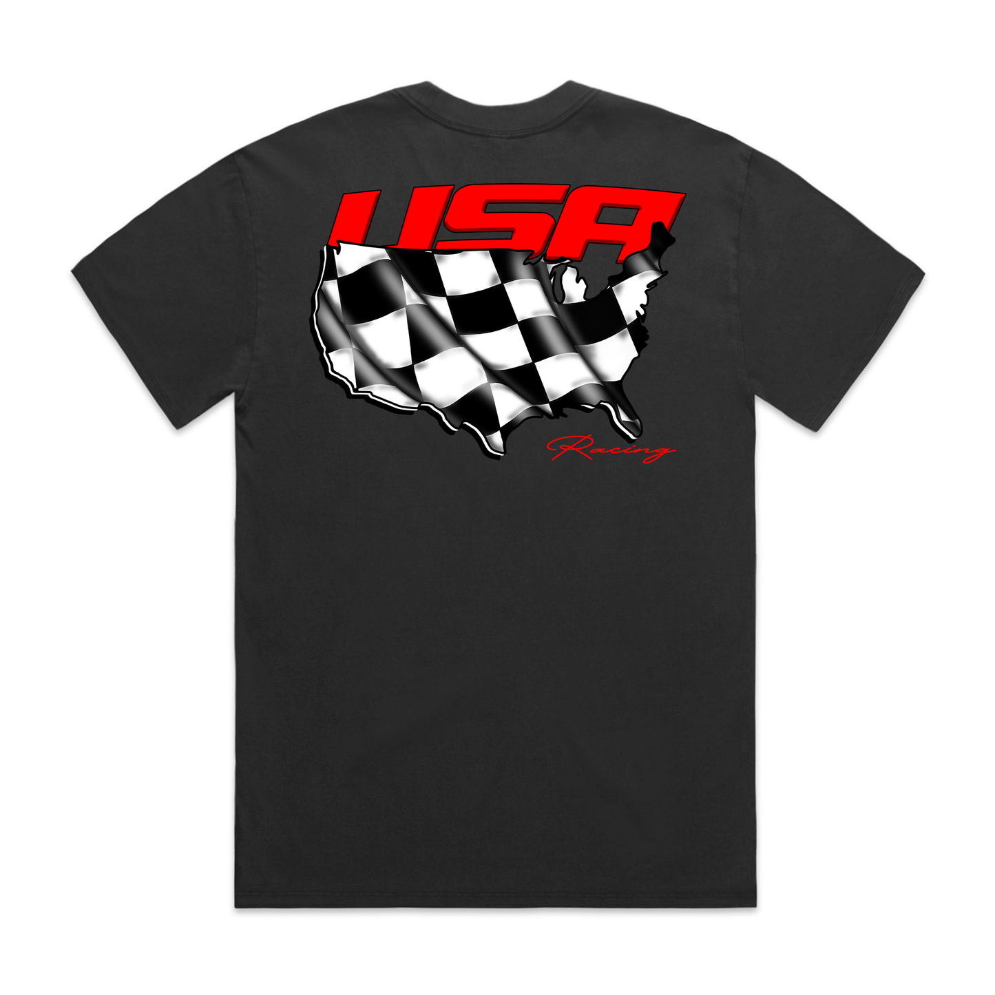 Premium heavyweight USA Racing shirt