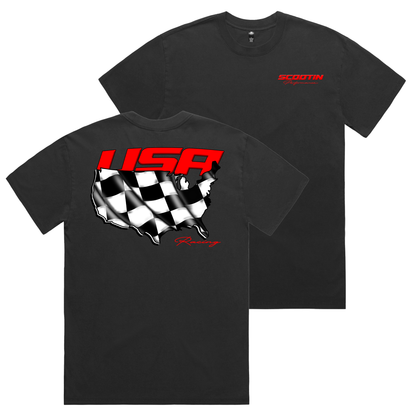 Premium heavyweight USA Racing shirt