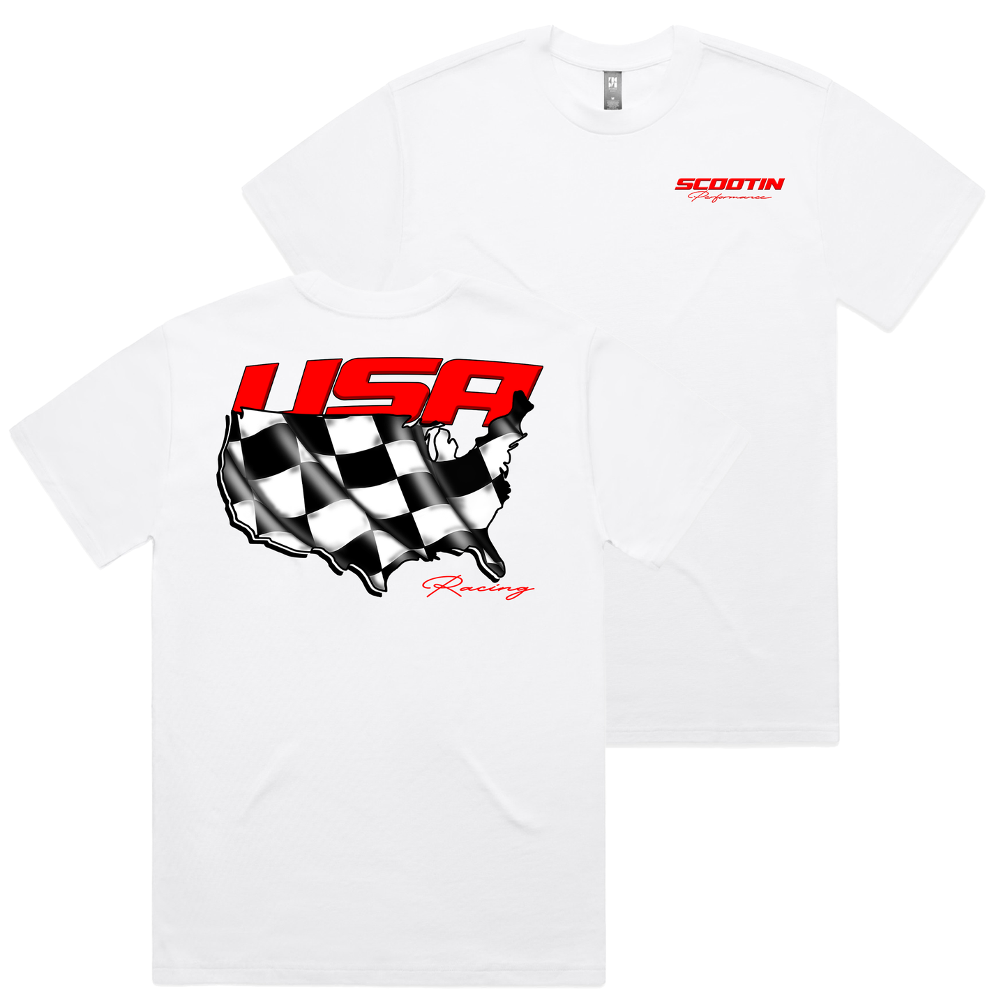 Premium heavyweight USA Racing shirt