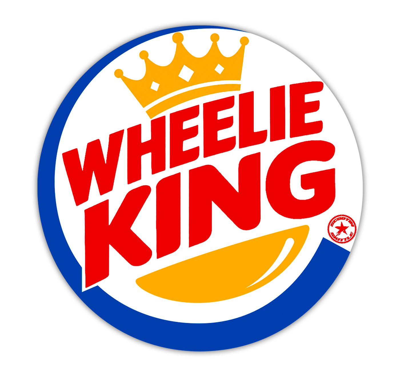 Wheelie King Stickers